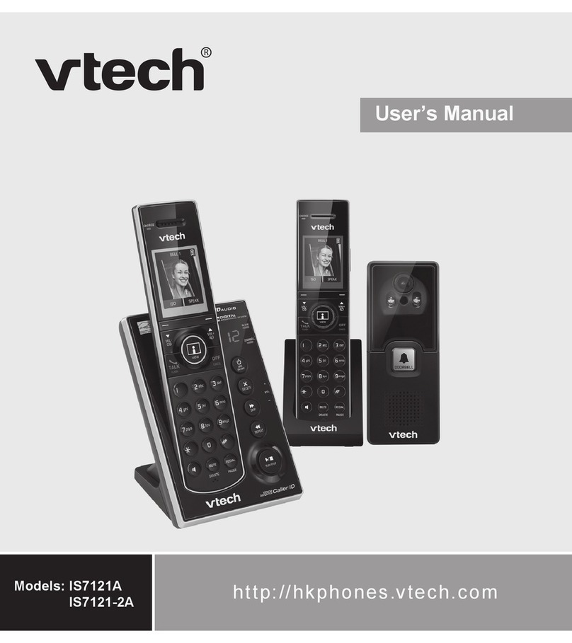 V-tech IS7121A User manual