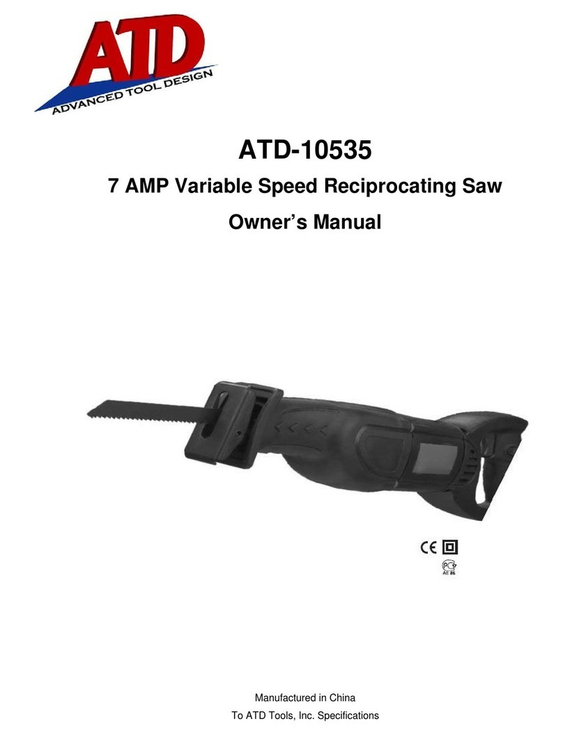 ATD Tools ATD-10535 owner's manual