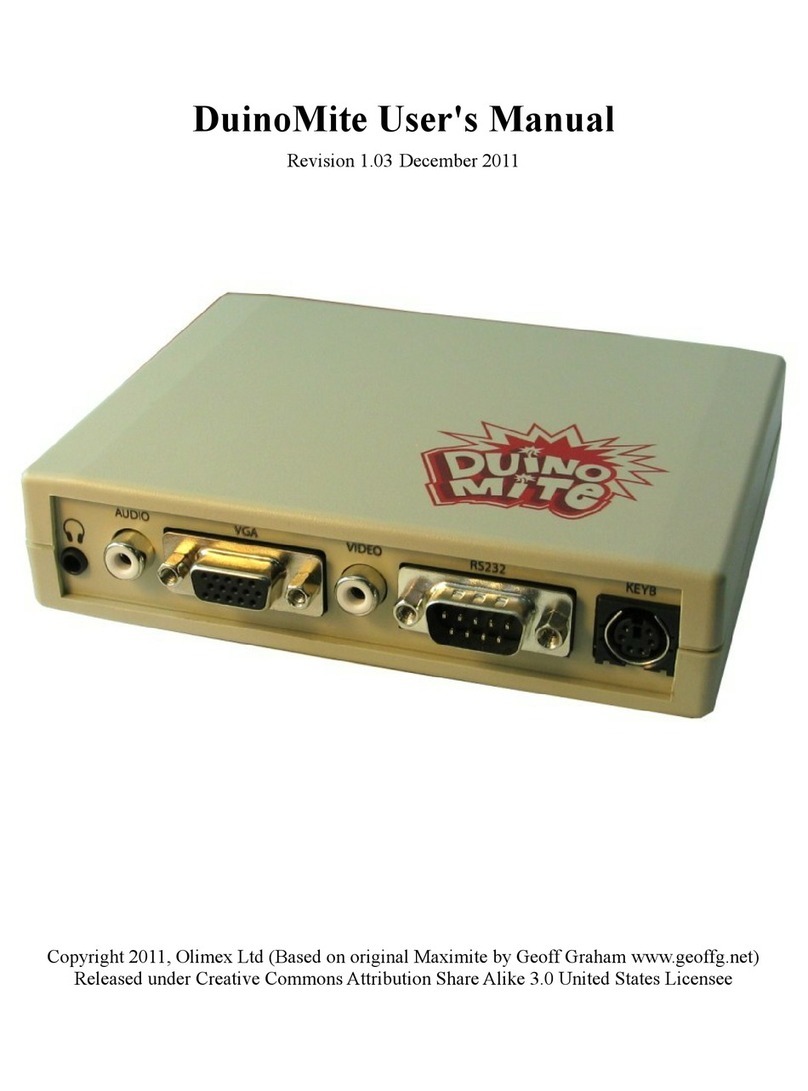 OLIMEX DuinoMite User manual
