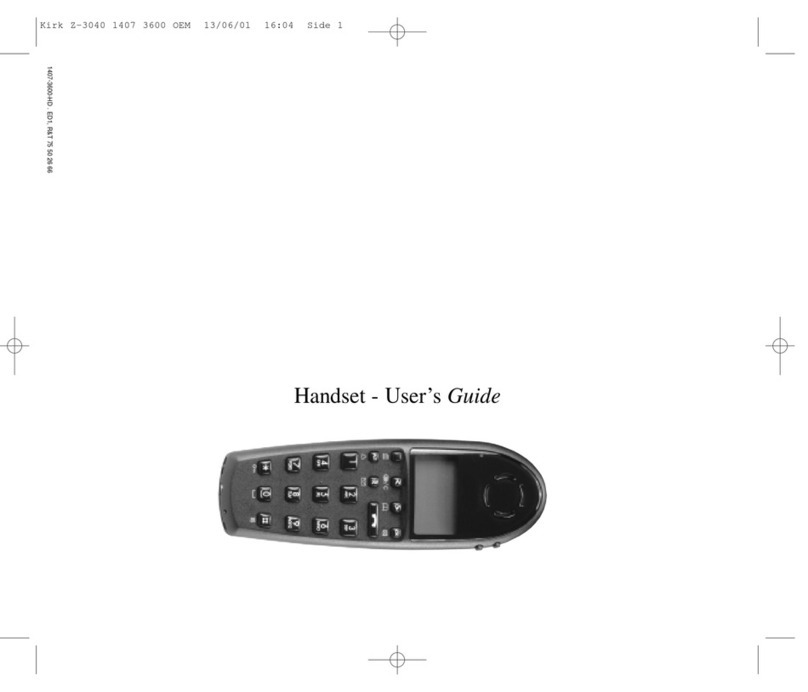 Kirk Z-3040 user guide