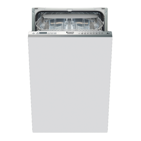 Hotpoint Ariston LSTF 9B116 operating instructions