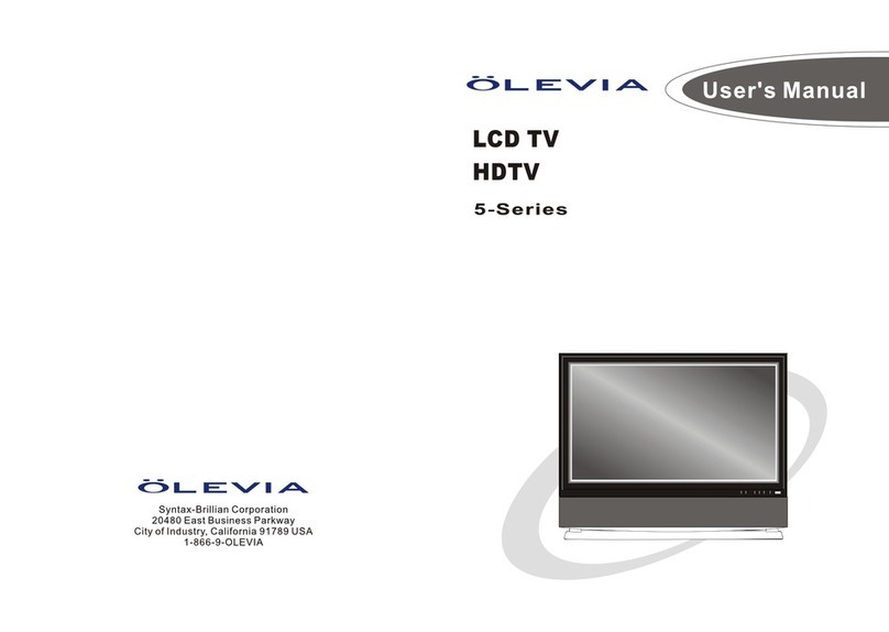 Olevia 5-Series user manual