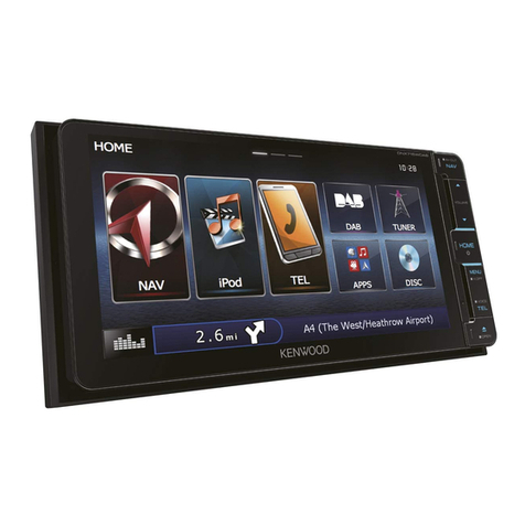 Kenwood DNX7150DAB User manual