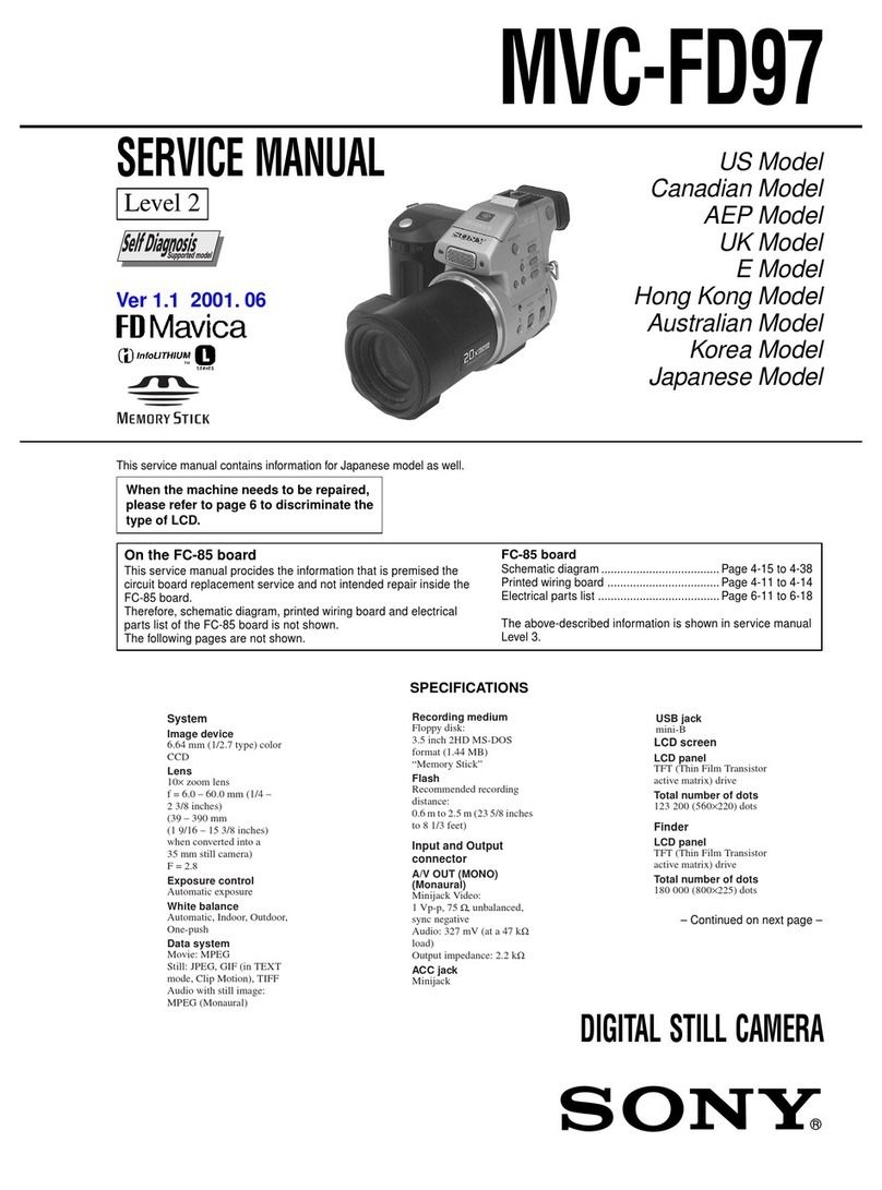 Sony FD Mavica MVC-FD97 User manual