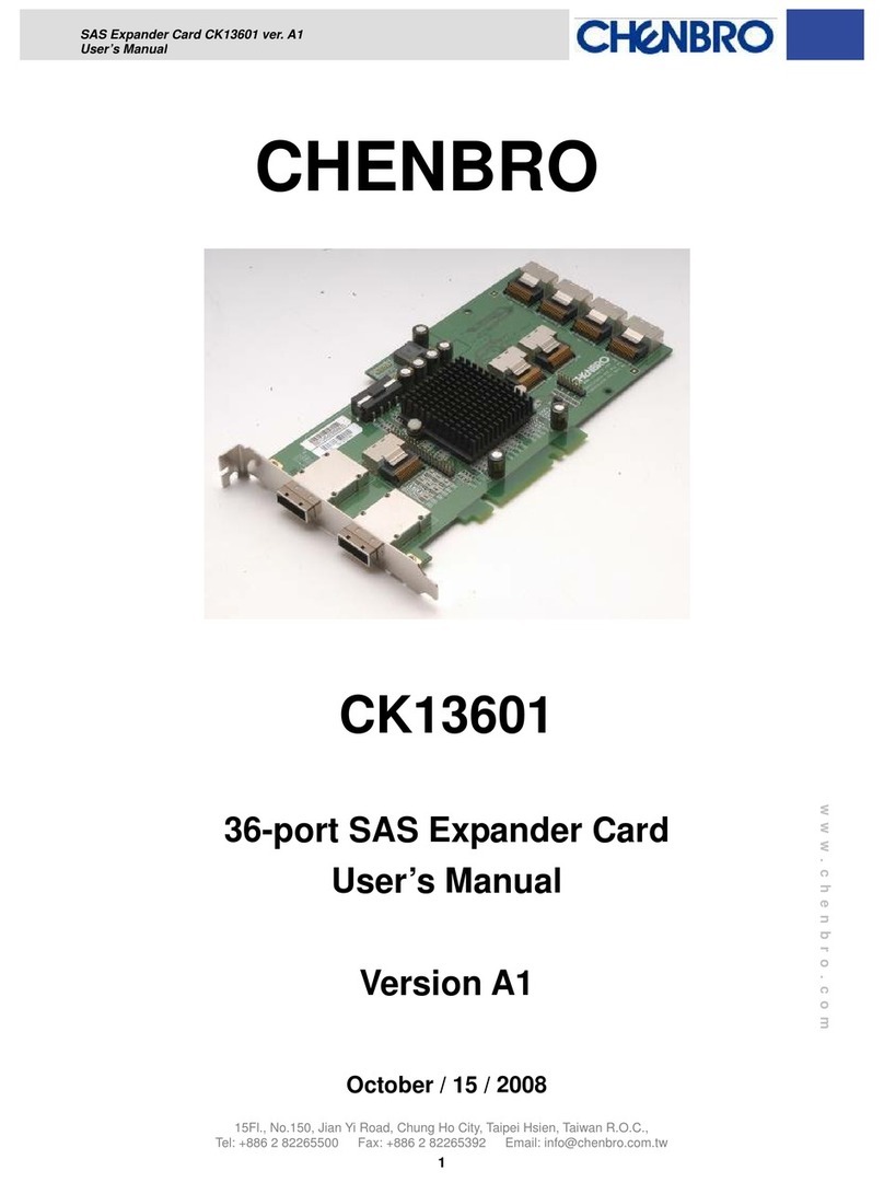 Chenbro CK13601 user manual