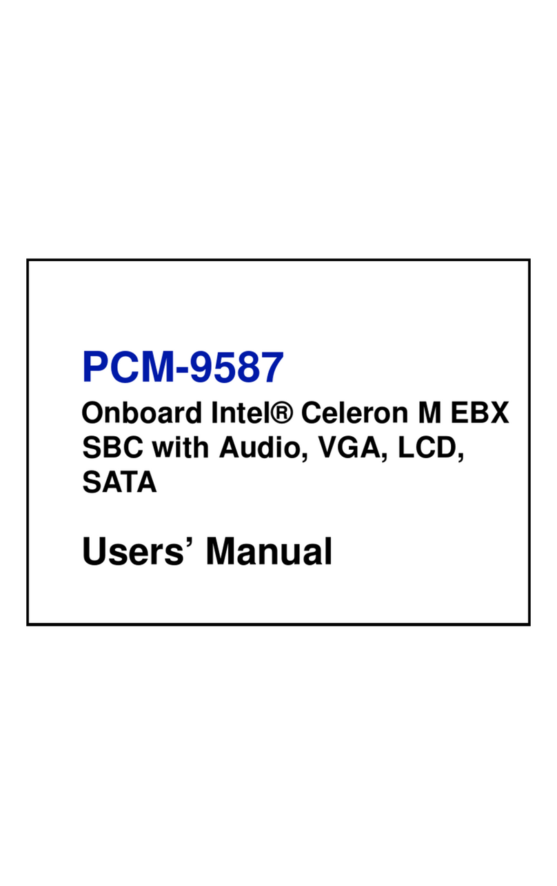 Intel PCM-9587 User manual