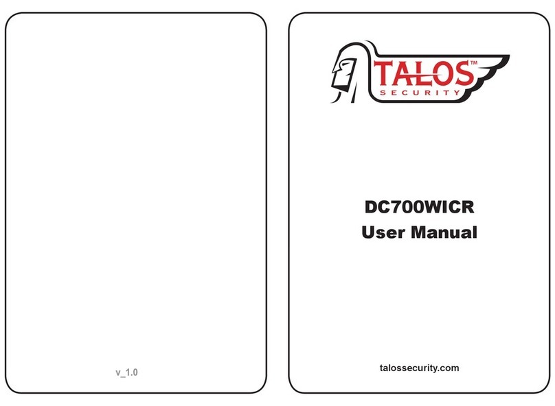 TALOS DC700WICR user manual