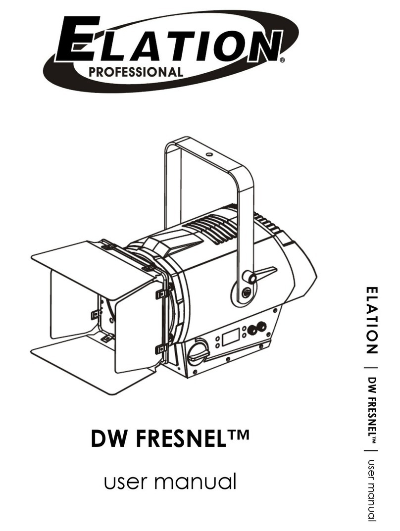 Elation DW FRESNEL user manual