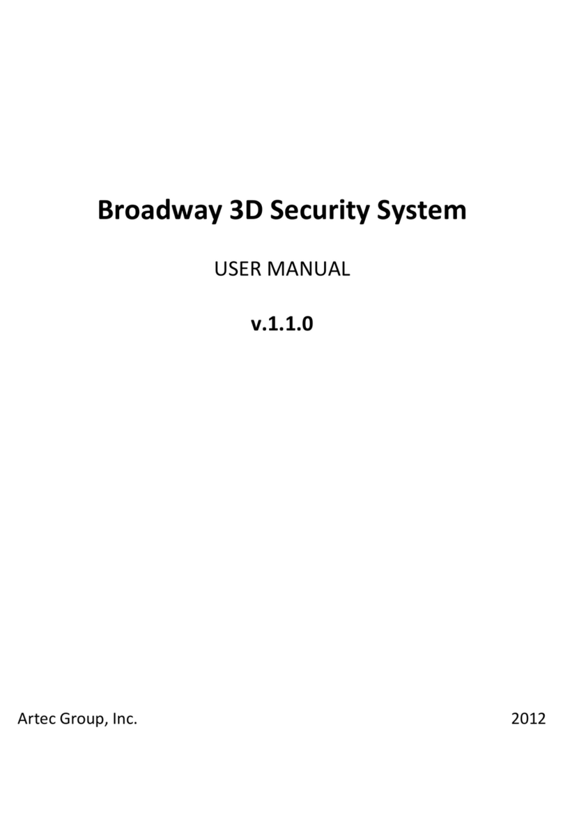 Artec Group Broadway 3D B User manual