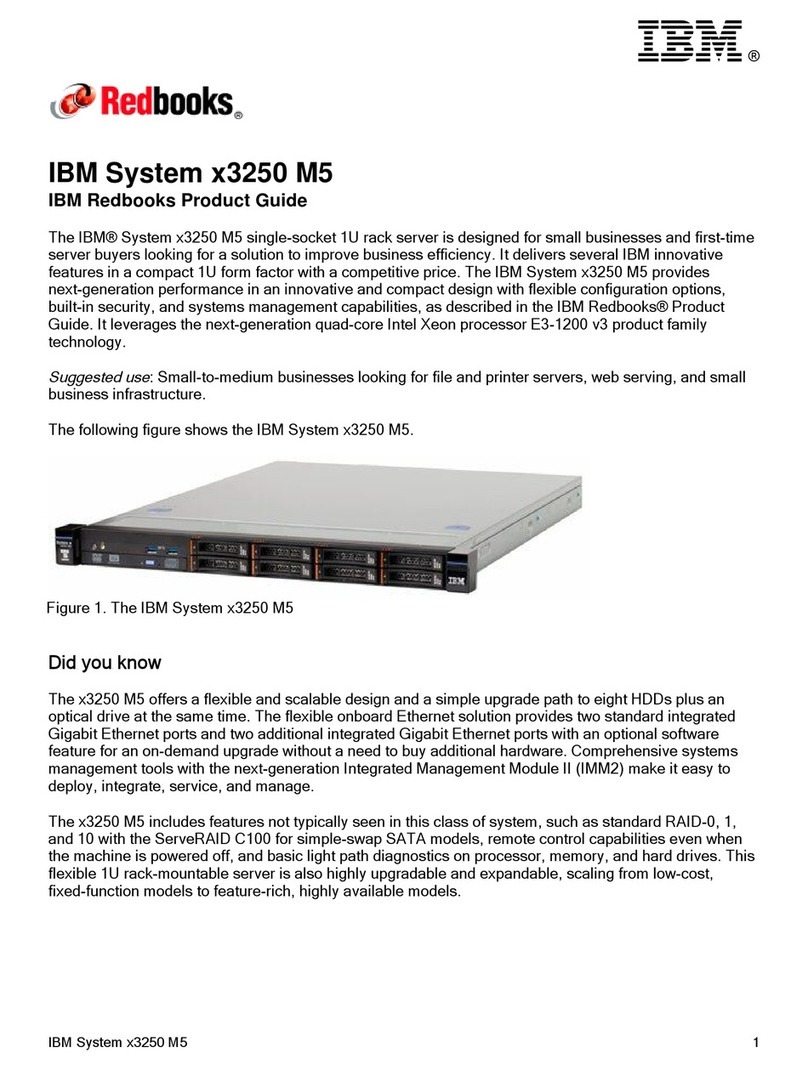 IBM System x3250 M5 User manual