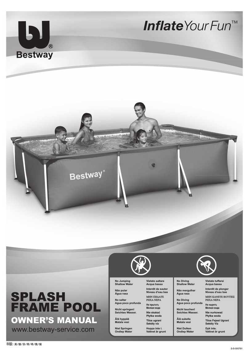 Bestway Inflate Your Fun owner's manual