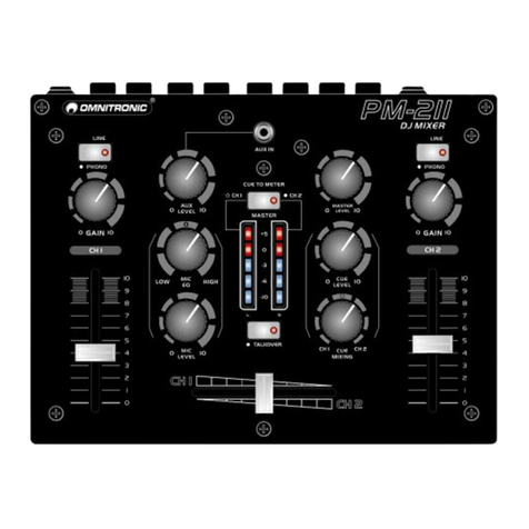 Omnitronic PM-211 user manual