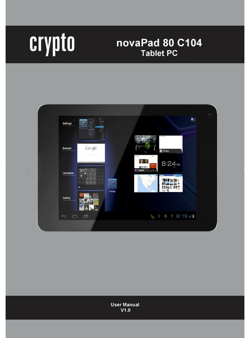 Crypto novaPad 80 C104 user manual