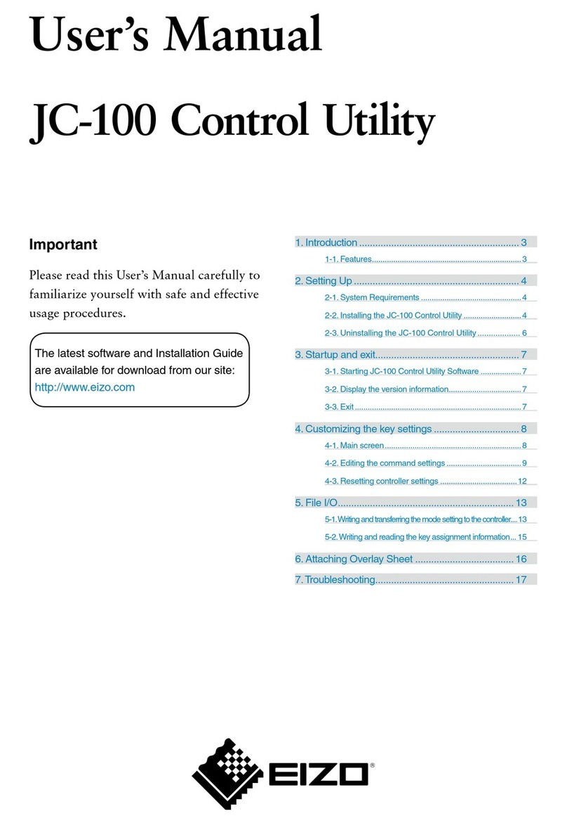 Eizo JC-100 user manual