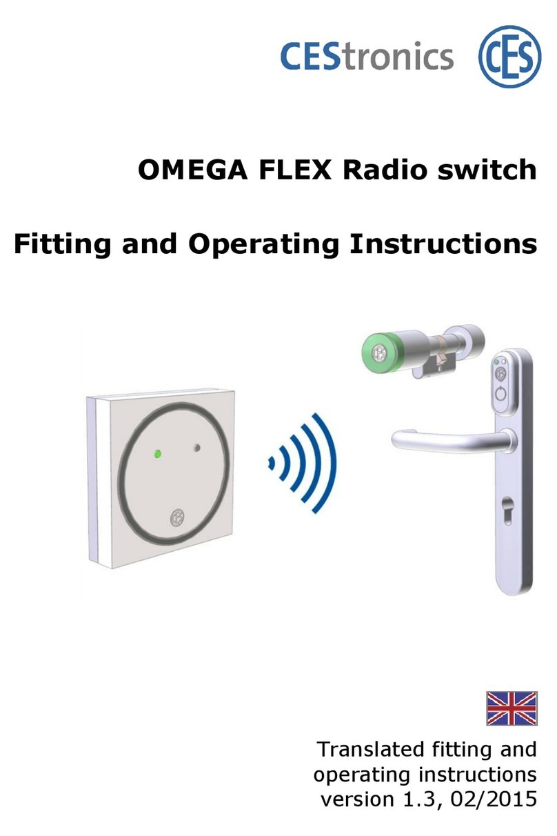 CEStronics Omega Flex Manual