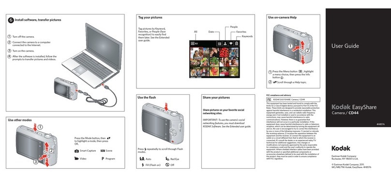 Kodak EASYSHARE CD44 User manual Kodak EASYSHARE CD44 User manual