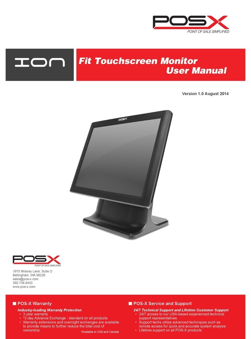 POS-X ION User manual