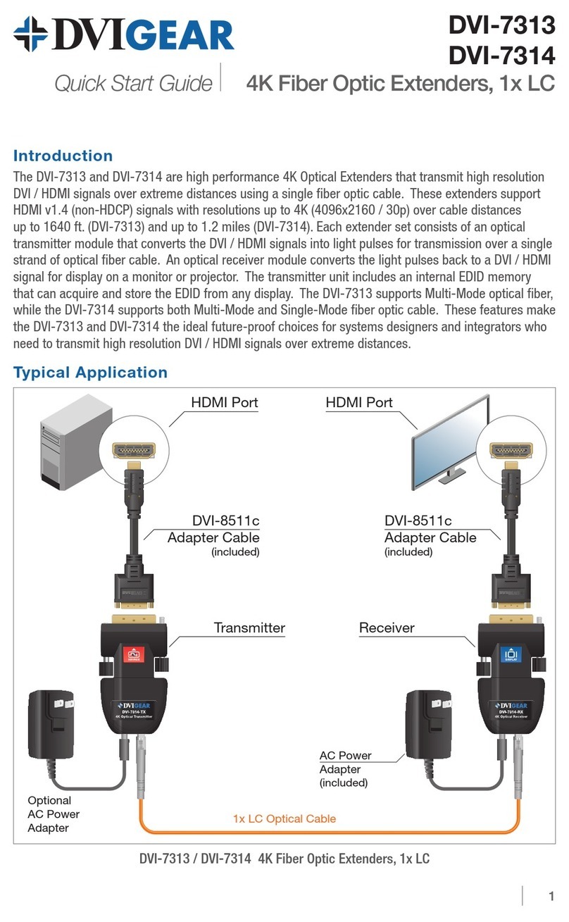 DVIGear DVI-7313 User manual