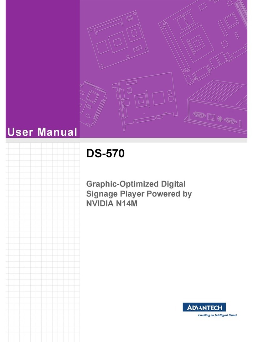 Advantech DS-570 User manual