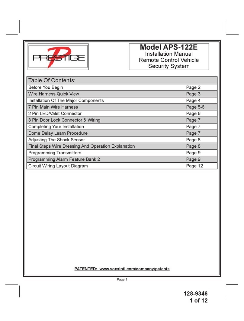 Prestige APS-122E User manual