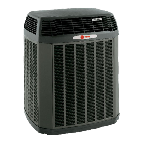 Trane 4TTX8024A Assembly instructions
