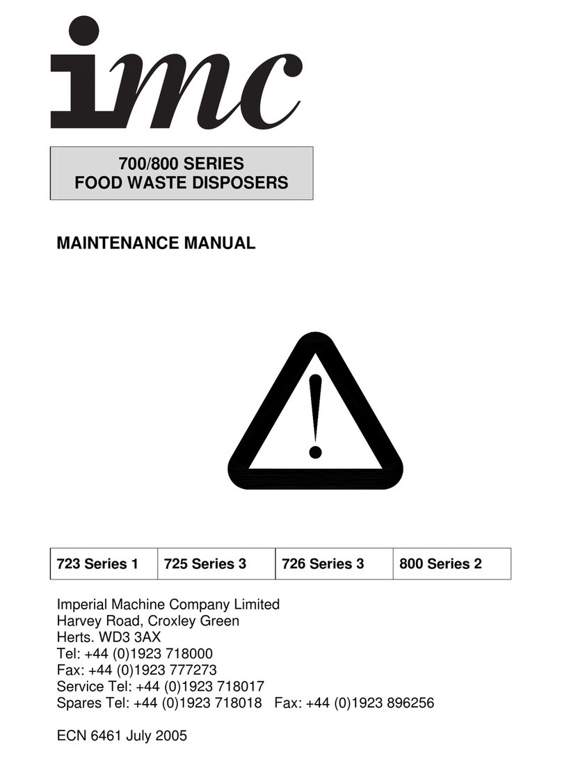 IMC 723 User manual