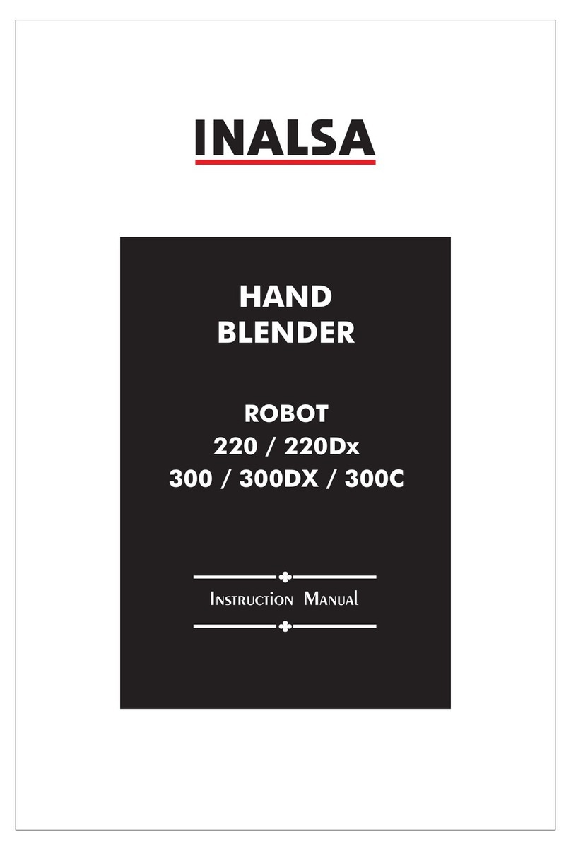 Inalsa ROBOT 220 instruction manual