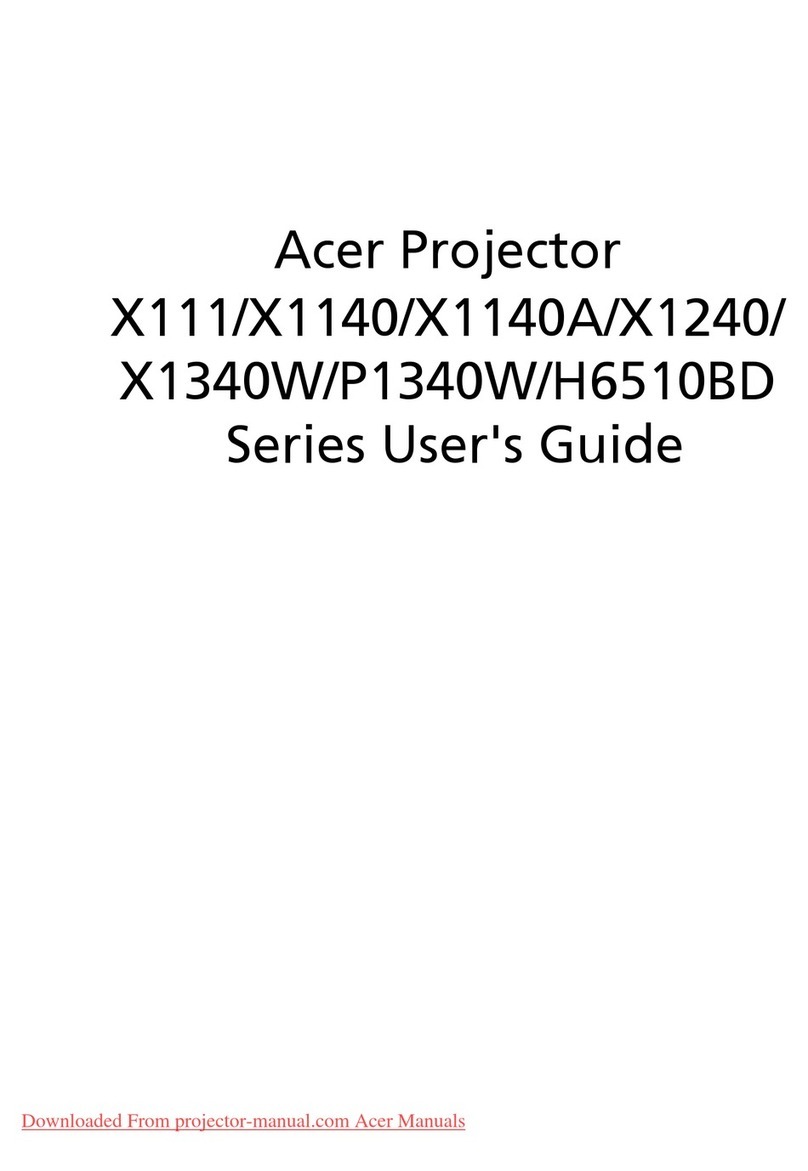 Acer X111 Series user guide