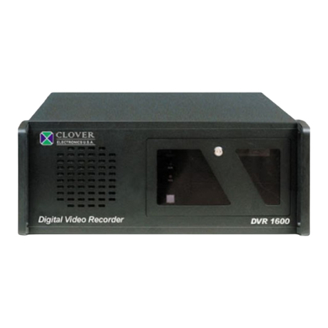 Clover DVR 1600 User manual