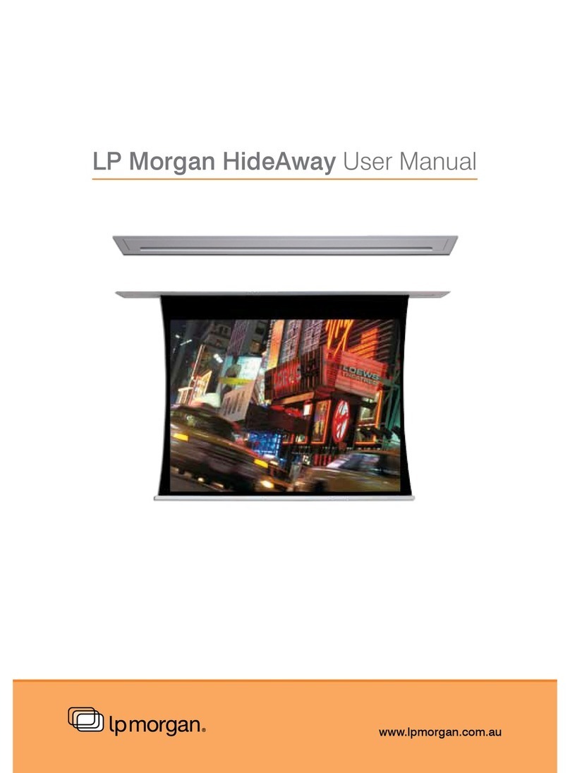 LP Morgan HideAway LPM30HID220 User manual