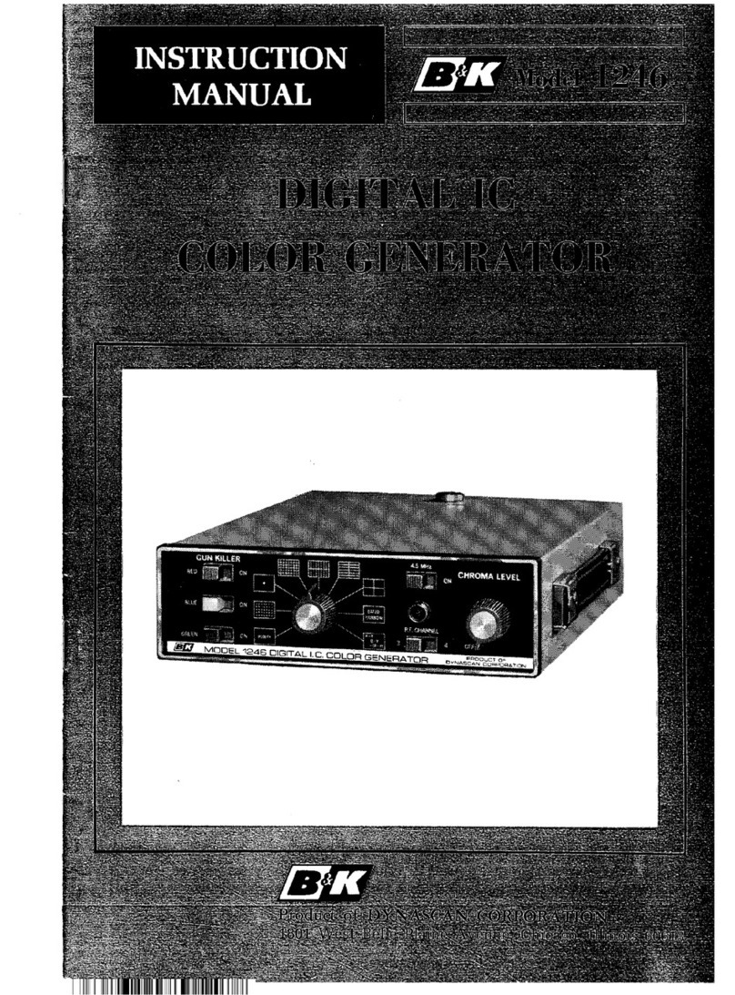 B&K 1246 instruction manual