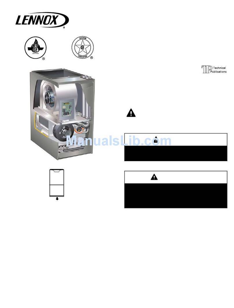 Lennox ML193DF User manual