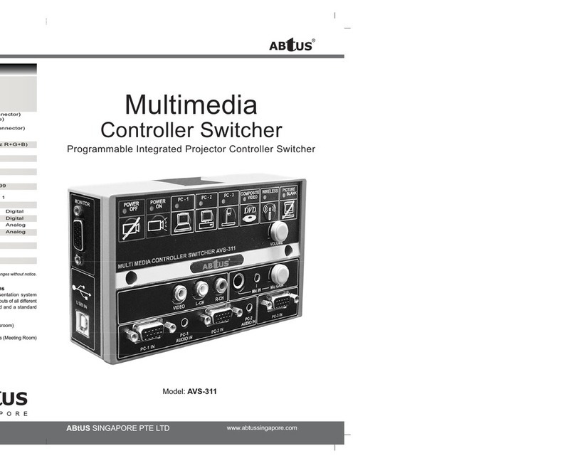 Abtus AVS-311 User operating guide