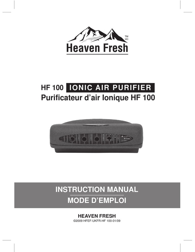 Heaven Fresh HF 100 instruction manual