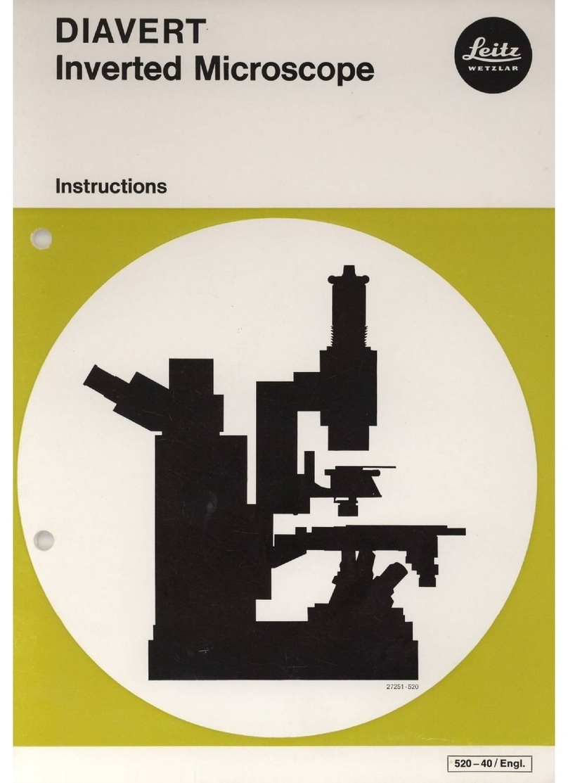 LEITZ Diavert instructions