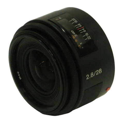 Sony SAL28F28 - Wide-angle Lens - 28 mm Service manual