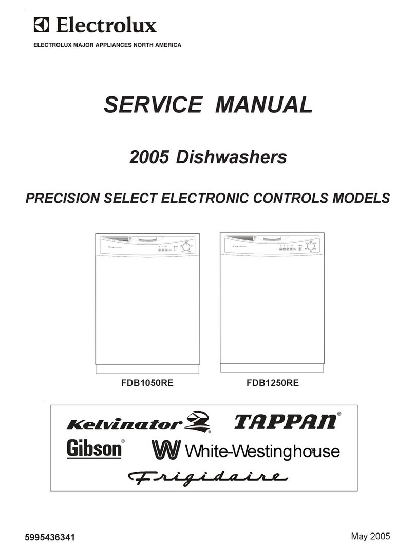 Electrolux FDB1050RE 2005 Service manual