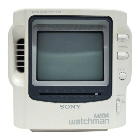 Sony FD-525 Service manual