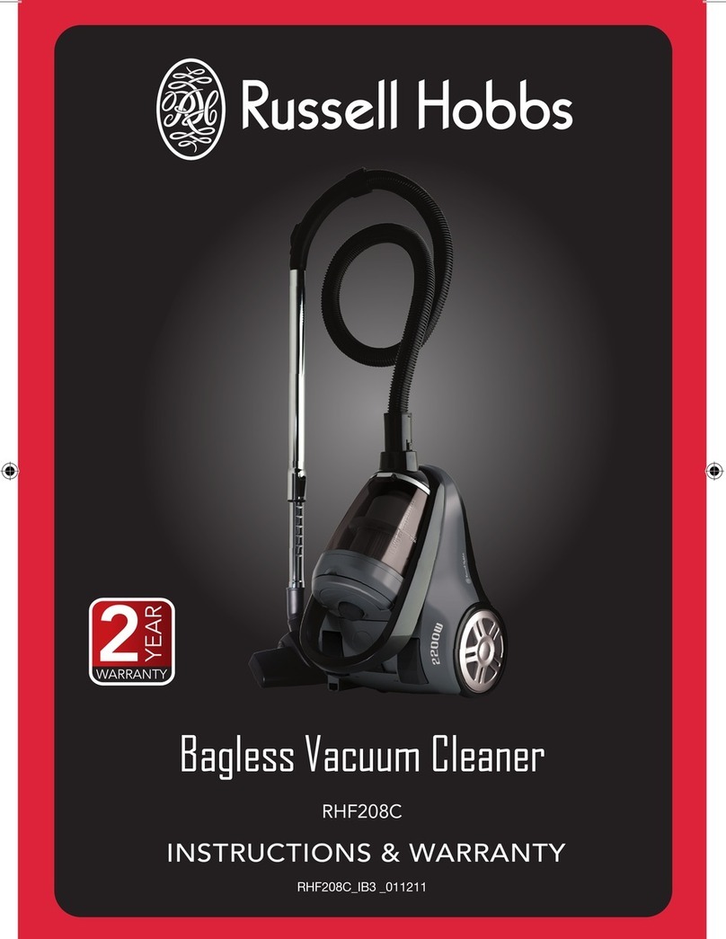Russell Hobbs RHF208C Installation instructions manual