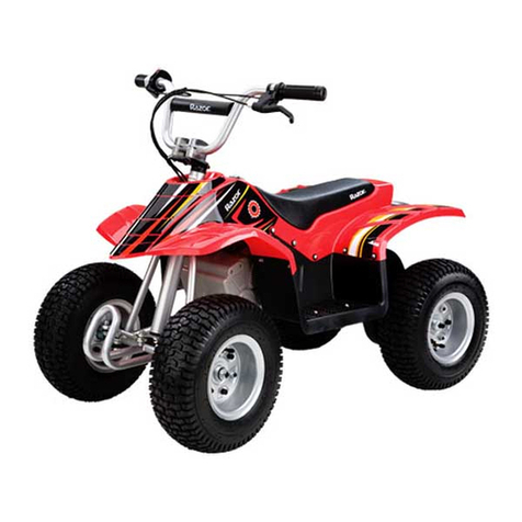 Razor Dirt Quad User manual