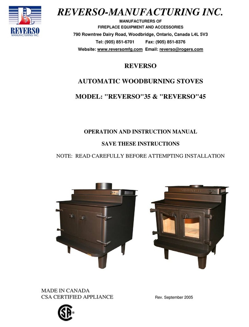 Reverso Reverso 35 Operation and instruction manual Reverso Reverso 35 Operation and instruction manual
