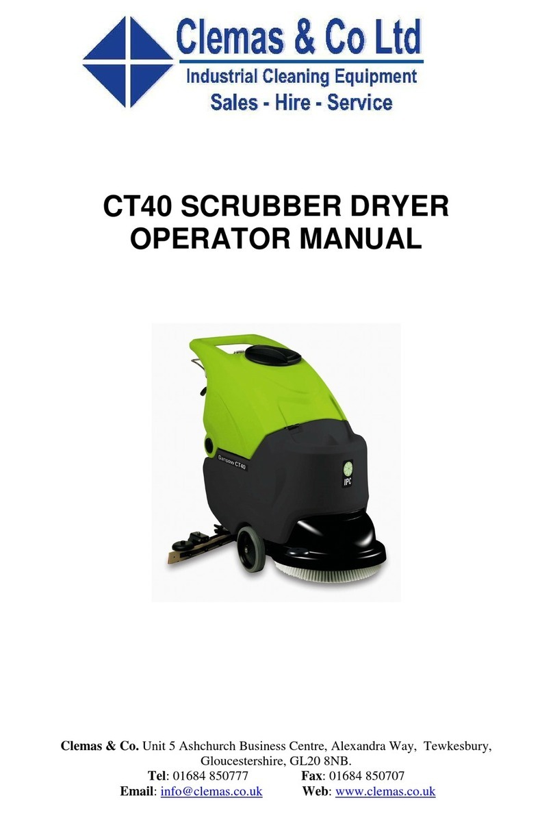 Clemas & Co CT40 Operator's manual