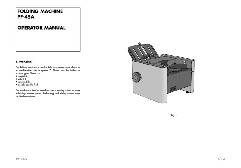 Neopost PF-45A User manual