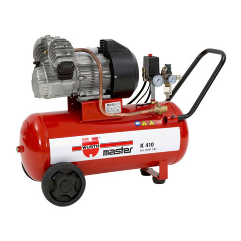 wurth master K 210 instruction manual