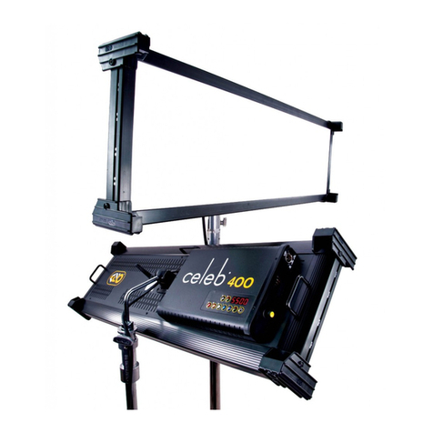 Kino Flo Celeb 400 DMX LED Operation manual
