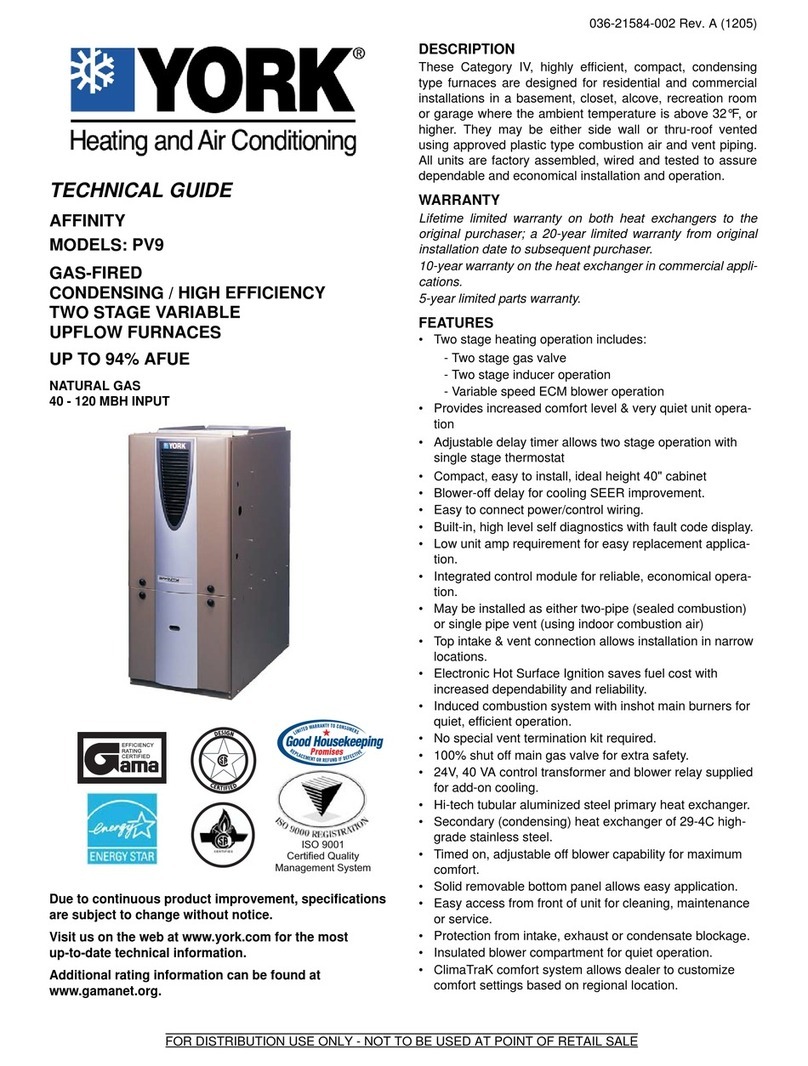 York PV9A12N040UP11 Technical guide