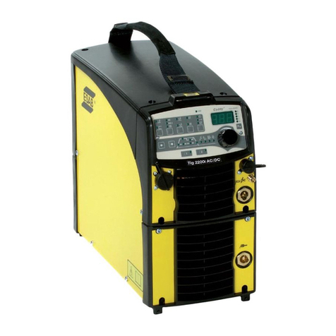 ESAB Caddy Tig 2200i AC/DC User manual ESAB Caddy Tig 2200i AC/DC User manual