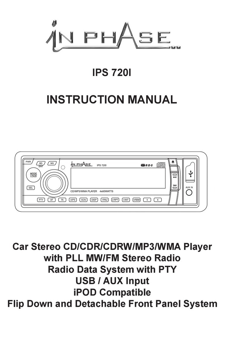In Phase IPS 720I instruction manual