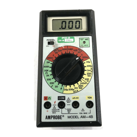 Amprobe AM-4B User manual