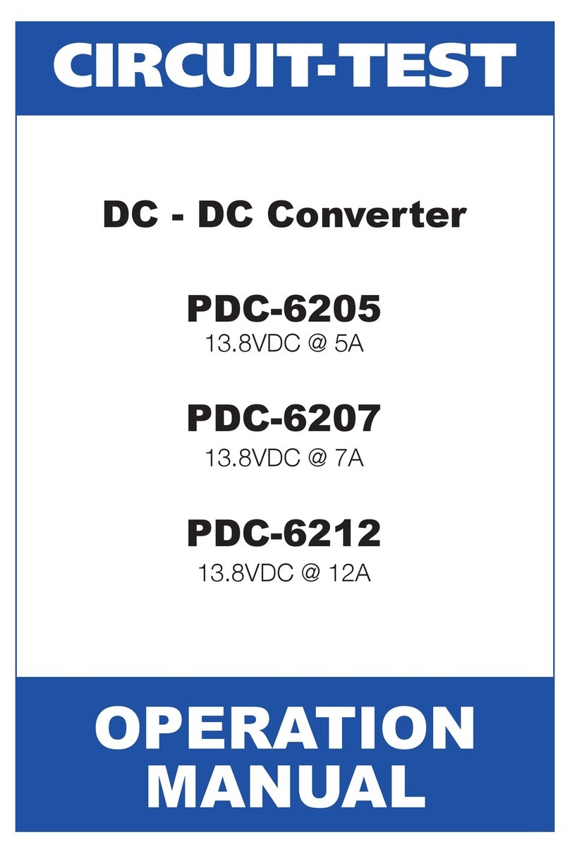 Circuit-test PDC-6205 User manual